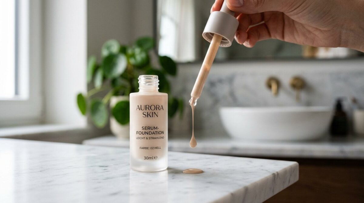 entdecken Sie die besten Beauty-Produkte des April: Foundation mit Hauteffekt und unauffällige Lippentöne für einen perfekten Teint ohne teure Behandlungen