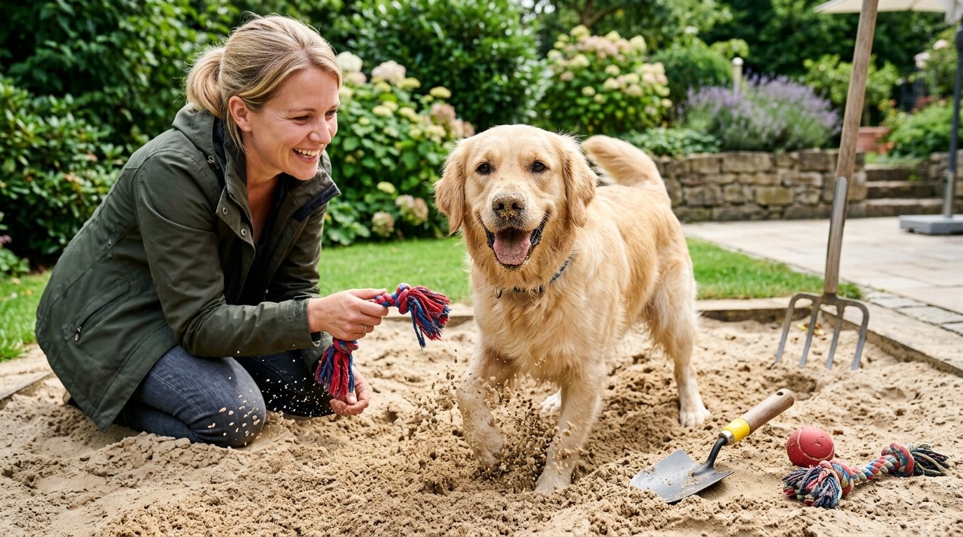 entdecken Sie, warum Ihr Hund im Garten gräbt und wie Sie dieses Verhalten verstehen sowie effektiv lenken können