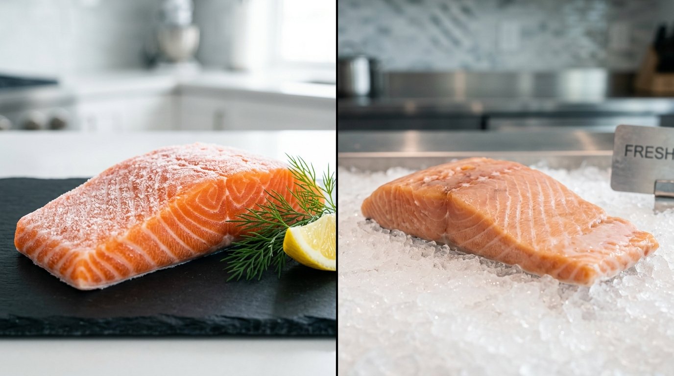 entdecken Sie, warum gefrorener Fisch oft frischer und nährstoffreicher ist als die Thekenvariante und welche Vorteile ihn zur besseren Wahl machen