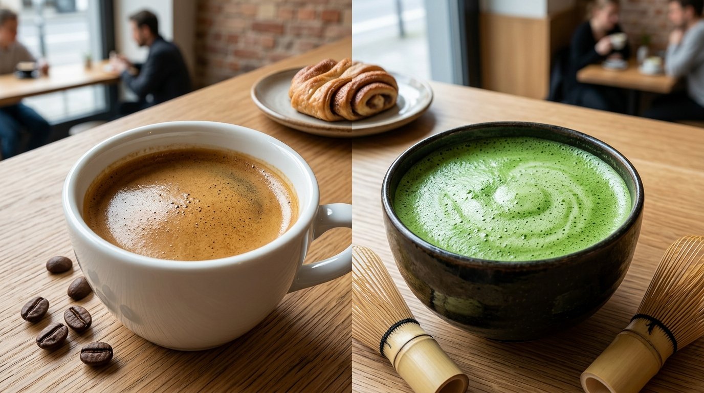 matcha vs kaffee: entdecken Sie, welches Getränk wirklich gesünder ist und wie die Koffeinwirkung sich unterscheidet