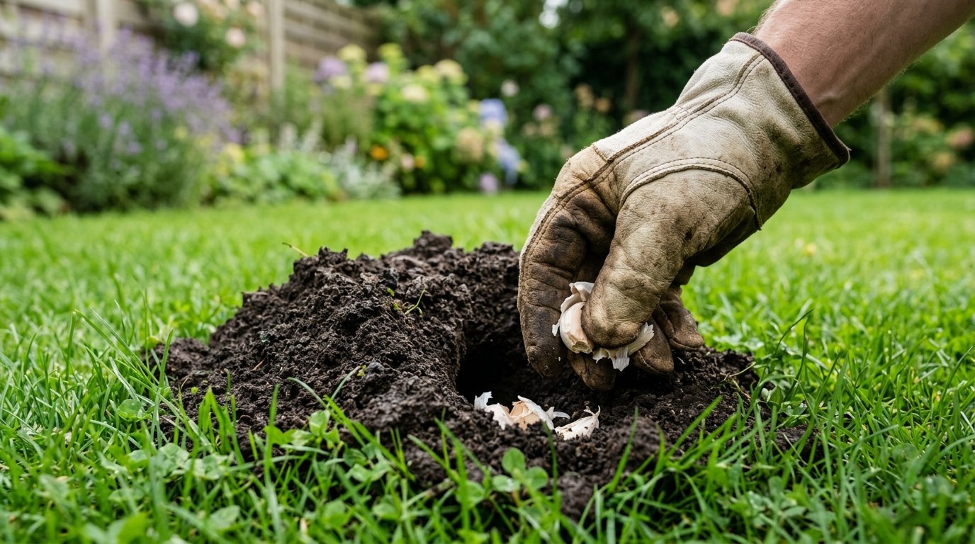 entdecken Sie 5 bewährte Großmutter-Tricks, um Maulwürfe sanft aus dem Garten zu vertreiben und Ihren Rasen zu schützen, ohne die Tiere zu schaden