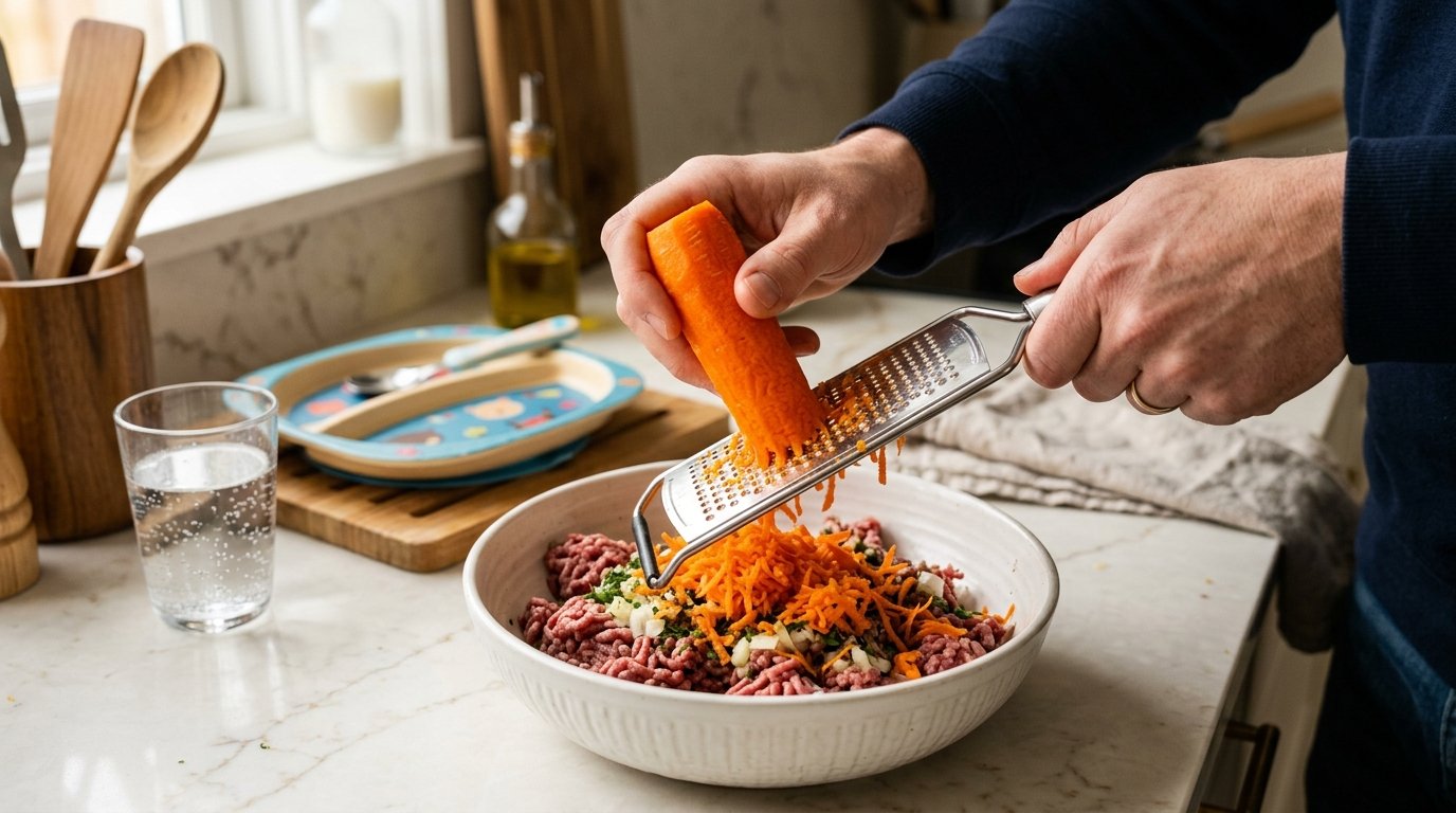 entdecken Sie, wie Sie ungeliebtes Gemüse geschickt in Lieblingsgerichte verstecken und die Nährstoffaufnahme Ihrer Kinder erhöhen