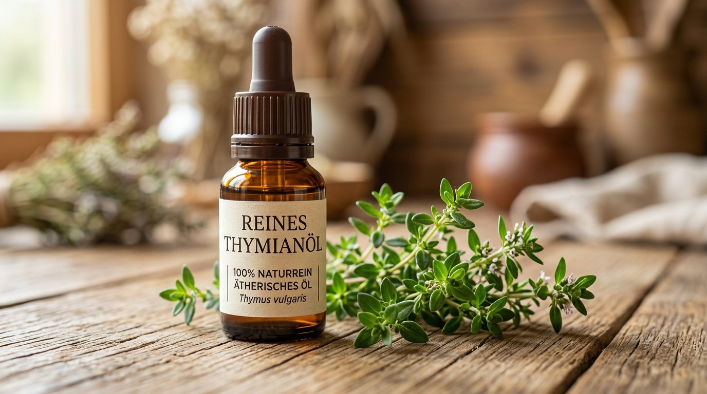 entdecken Sie die vielseitigen Heilkräfte von Thymianöl gegen Husten, Infektionen und alltägliche Beschwerden für natürliche Gesundheit