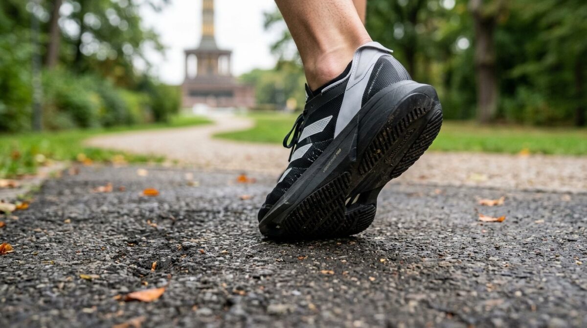 optimieren Sie Ihre Laufeffizienz durch kürzere Bodenkontaktzeit und verbessern Sie Ihre Laufgeschwindigkeit ohne zusätzliche Kraftanstrengung