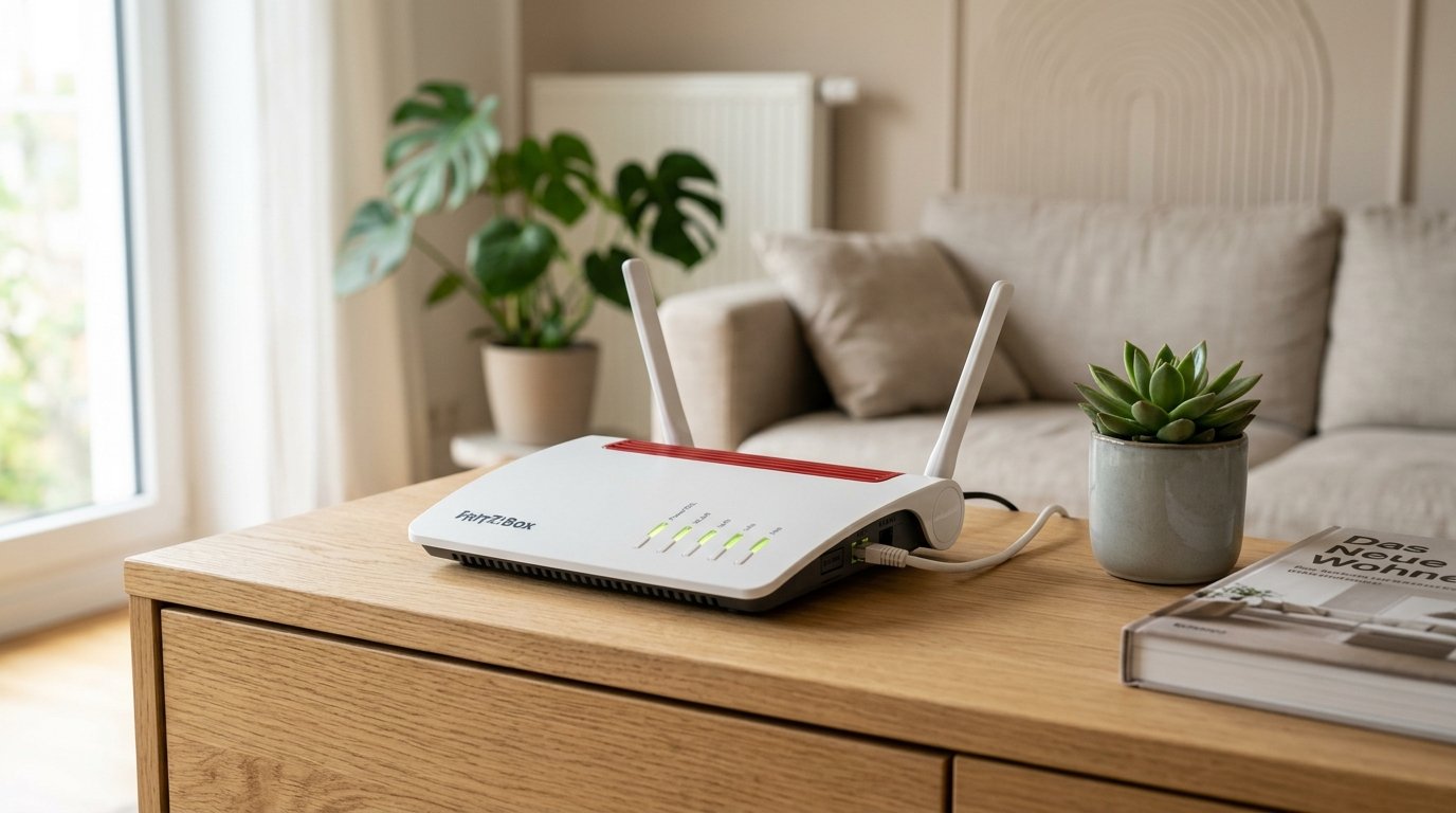 optimieren Sie Ihre WLAN-Verbindung durch die richtige Router-Platzierung und profitieren Sie von schnellerem Internet zu Hause mit einfachen Tipps